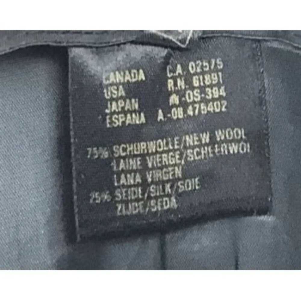 ESCADA Womens 34 US 2 Black Wool Silk Houndstooth Skirt & Blazer Elegant Luxury - Picture 10 of 16